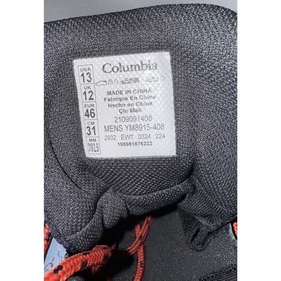 Columbia M Sunset Trail FS MID Gray Men\'s Size 13 Extra Shoe Laces NEW main image 5